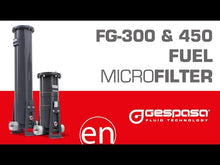 FG-300/5 ·  WATER ABSORBENT MICROFILTER WITH ALUMINIUM HOUSING · F2" · 5 µm